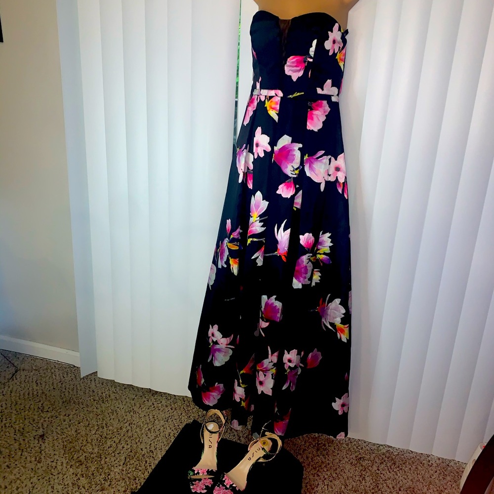 Pretty pastel formal dress